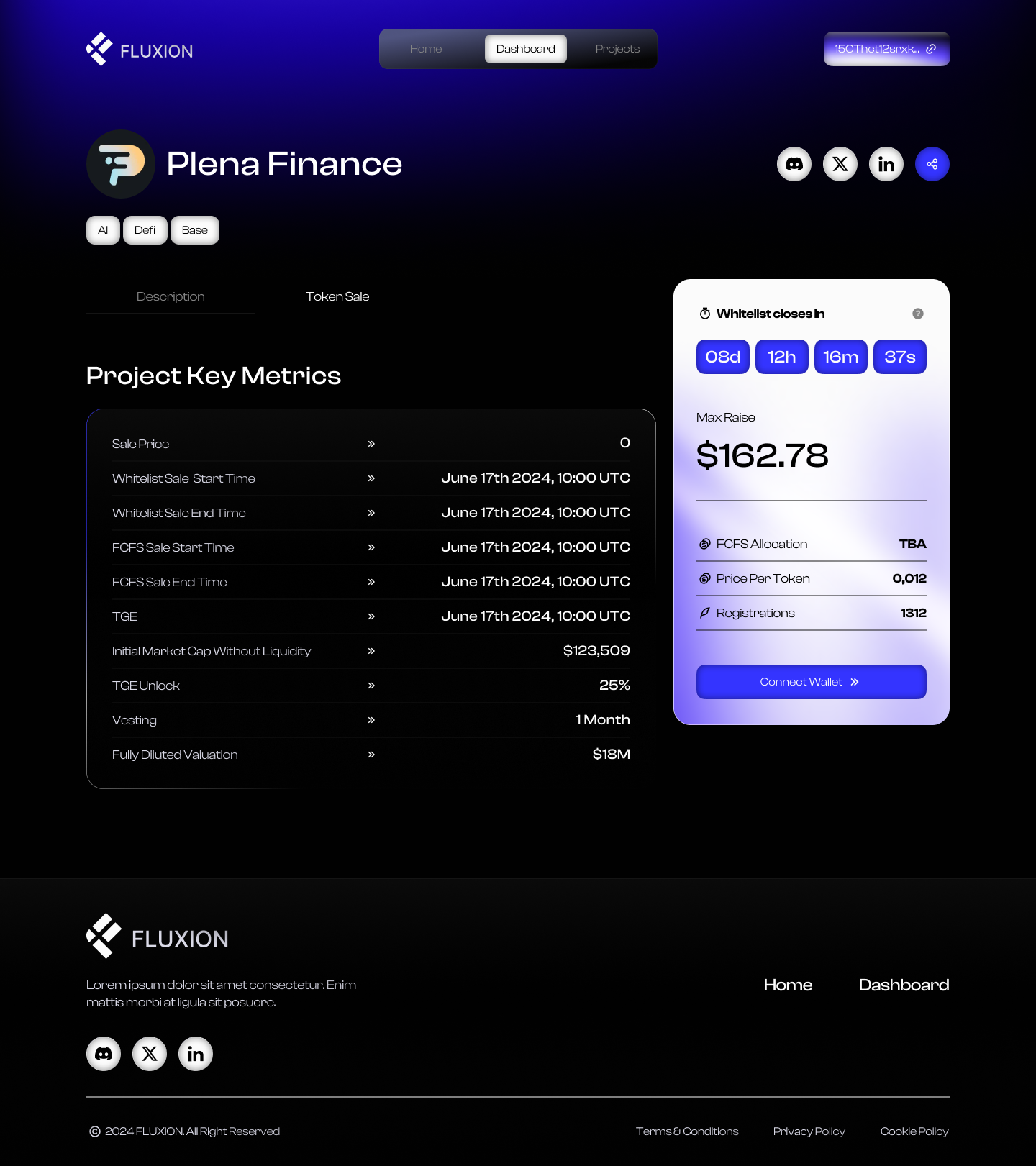 Fluxion Finance Web App image 3