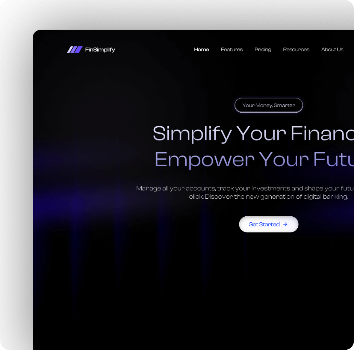 Digital Banking Website image 1